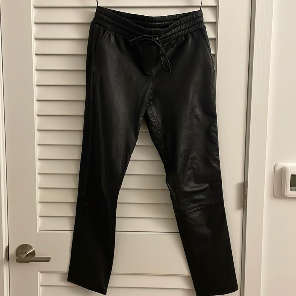 Bec & Bridge leather jogger